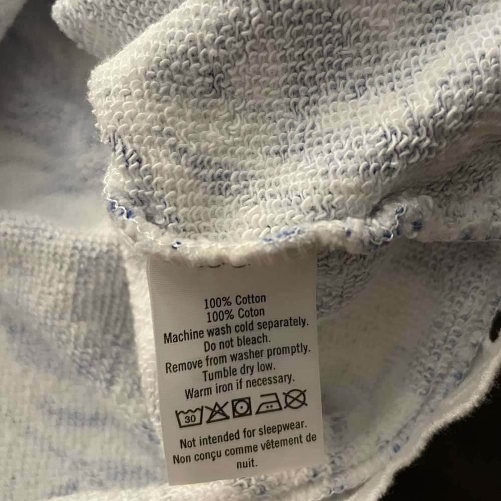 Janie and Jack Crop Blue Floral Kids Shirt - Picture 4 of 4